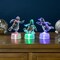 Northlight LED Lighted Color Changing Penguin Acrylic Christmas Decorations - 4" - Set of 3
